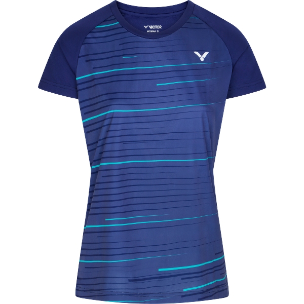 VICTOR WOMEN T-Shirt T-34100 B Blue 2023