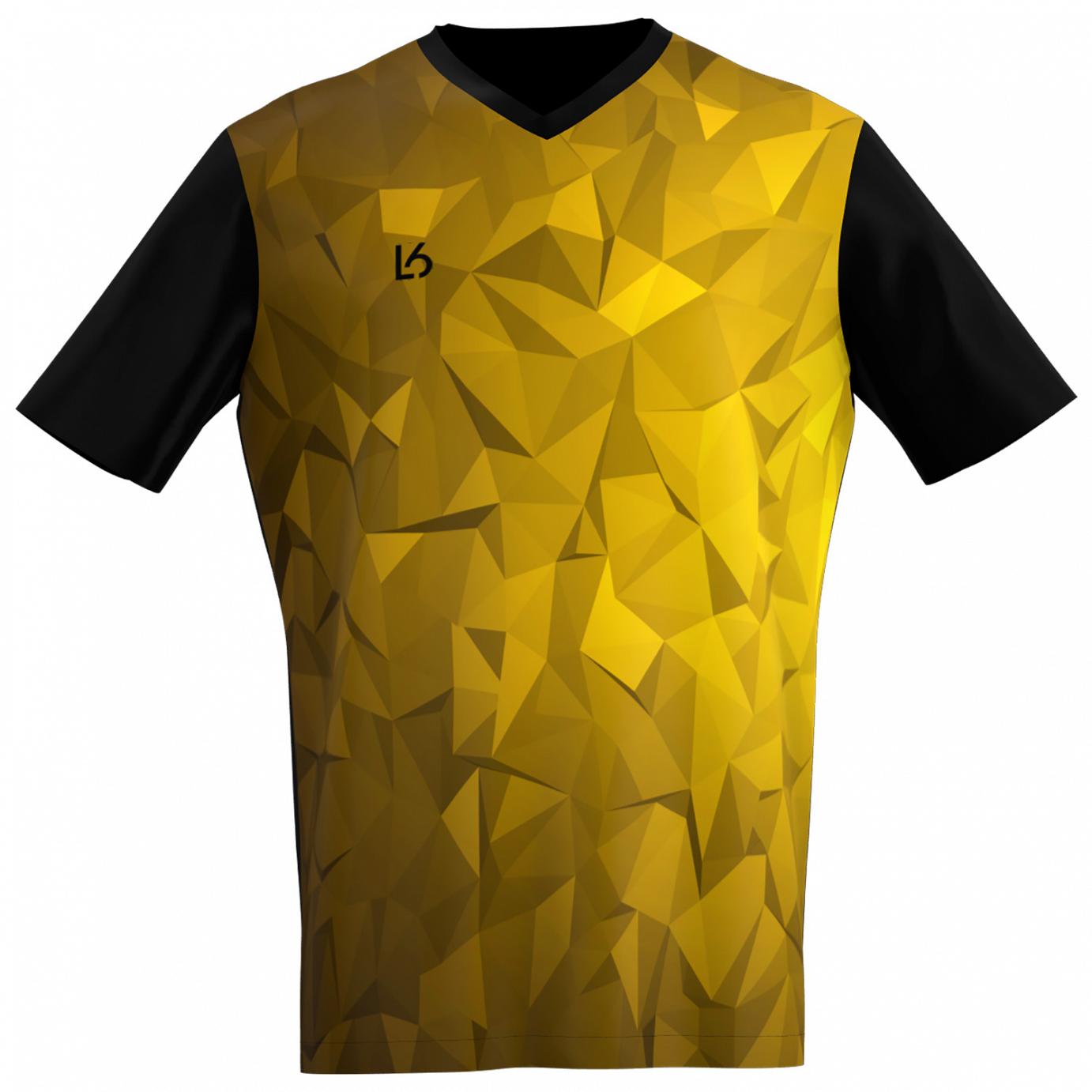 L6 V-Neck Trikot - Polygon Yellow