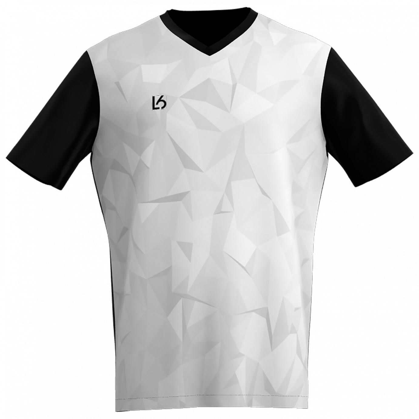 L6 V-Neck Trikot - Polygon White